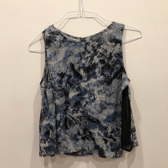 Blue ASTR Tank Top - Picture 2 of 3